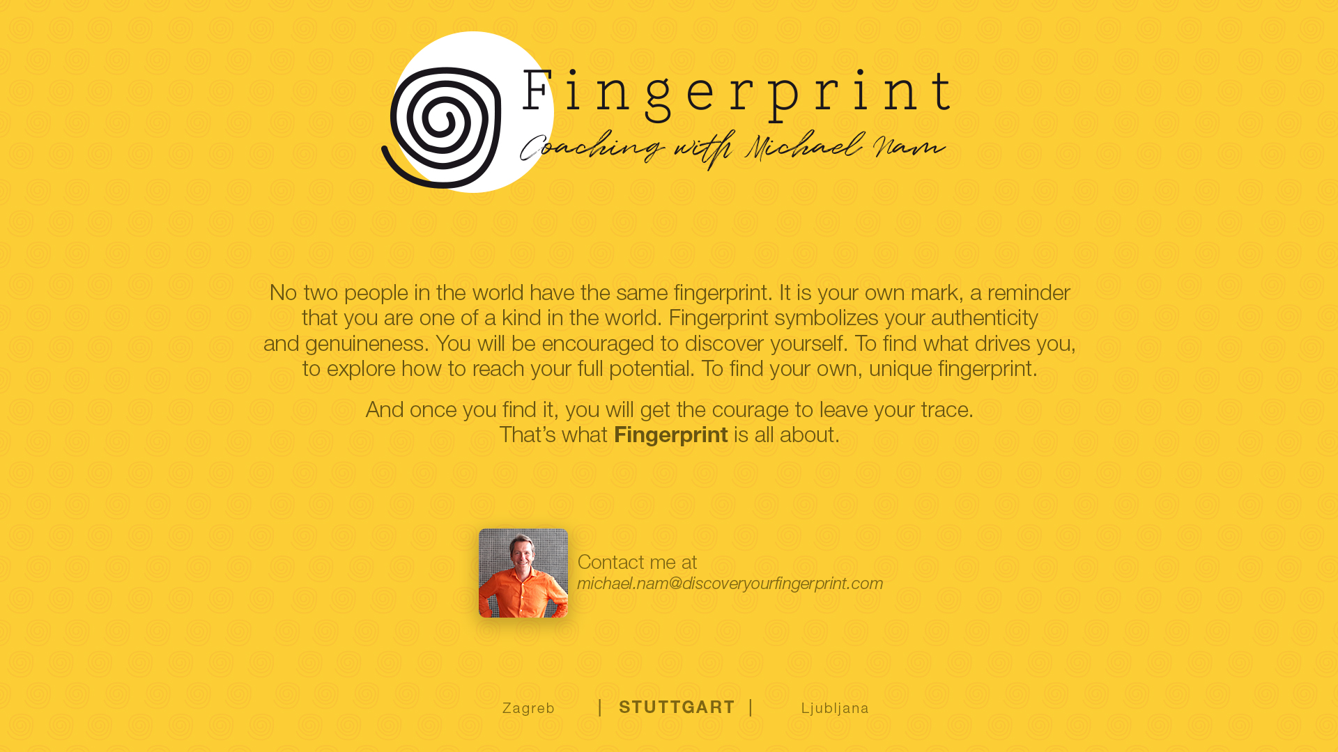 Discover Your Fingerprint